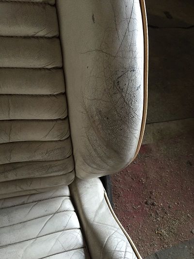 restauration, changement couleur cuir golf 1 cabriolet