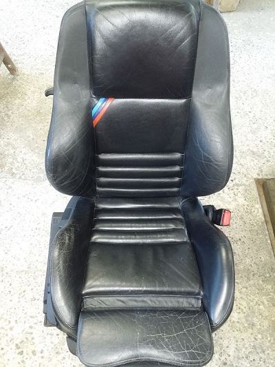 Rénovation cuir cobra BMW M3 E36