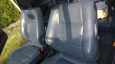 Restauration cuir Siege auto Honda Civic