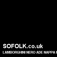 Leather seat color LAMBORGHINI