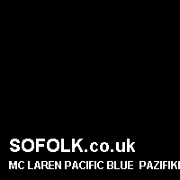 Leather seat color MC LAREN