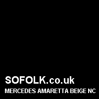 Leather seat color MERCEDES