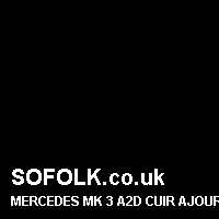 Leather seat color MERCEDES