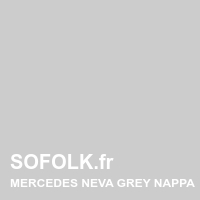 MERCEDES leather seat shade
