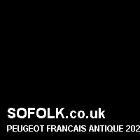 Leather seat color PEUGEOT