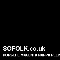 Leather seat color PORSCHE