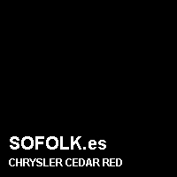 Color cuero CHRYSLER