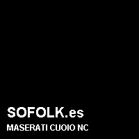 Color cuero MASERATI