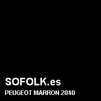 Color cuero PEUGEOT