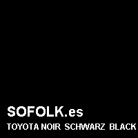 Color cuero TOYOTA