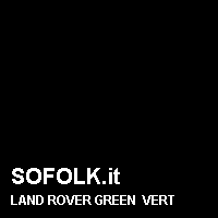 Colore pelle LAND ROVER