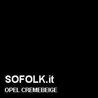 Colore pelle OPEL