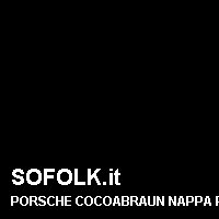 Colore pelle PORSCHE