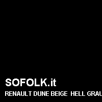 Colore pelle RENAULT
