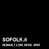 Colore pelle RENAULT