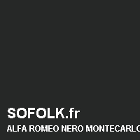 Leather seat color ALFA ROMEO