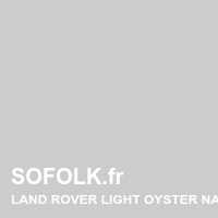 Teinte si&egrave;ge cuir LAND ROVER