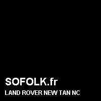 Teinte siège cuir LAND ROVER