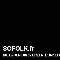 Teinte siège cuir MC LAREN