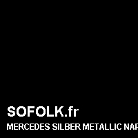 Teinte siège cuir MERCEDES