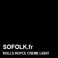 Teinte siège cuir ROLLS ROYCE