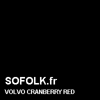Teinte siège cuir VOLVO